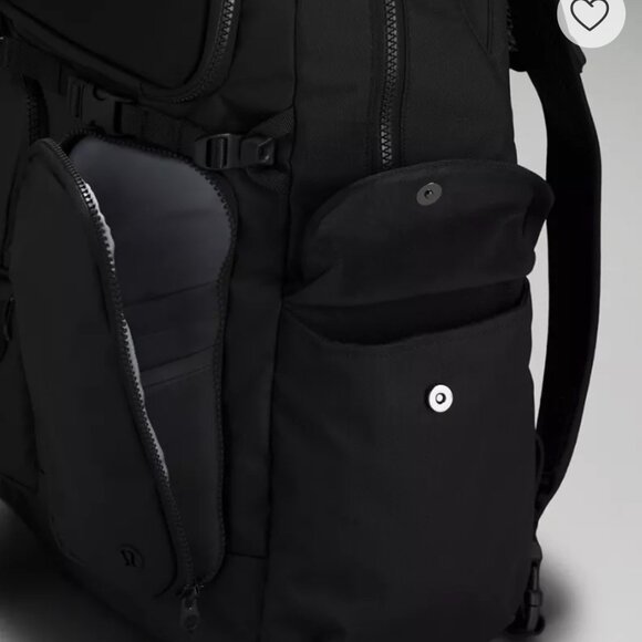 Lululemon Cruiser Large Backpack 28L Black/Rhino Grey main image 6